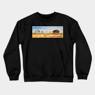 Beach Huts - Mudeford Spit Crewneck Sweatshirt